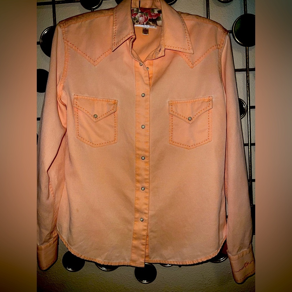 Vintage Ryan Michael silk western shirt